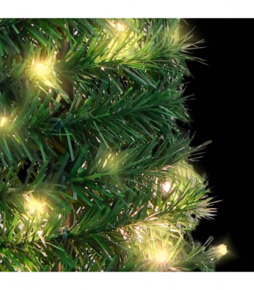 vidaXL Artificial Christmas Tree Pop-up 50 LEDs Green 120 cm