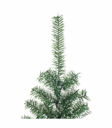 vidaXL Artificial Christmas Tree with Flocked Snow Green 240 cm