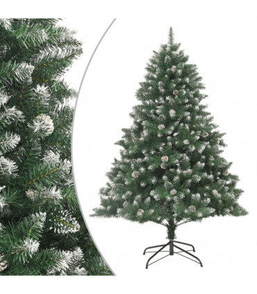 vidaXL Artificial Christmas Tree with Stand 180 cm PVC