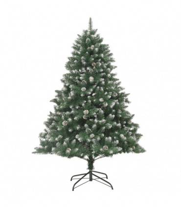 vidaXL Artificial Christmas Tree with Stand 180 cm PVC