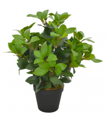 vidaXL Artificial Plant Laurel Tree with Pot Green 40 cm
