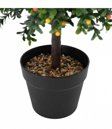 vidaXL Artificial Tree Green 35 x 35 x 50 cm Plastic