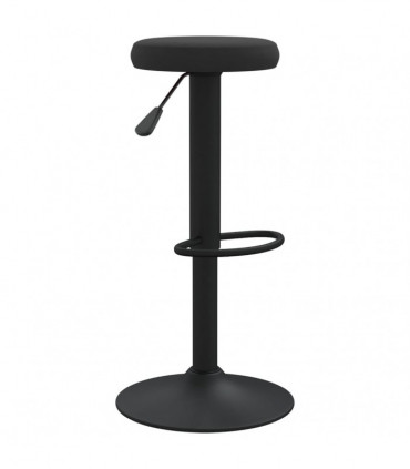vidaXL Bar Stools 2 pcs Black Velvet