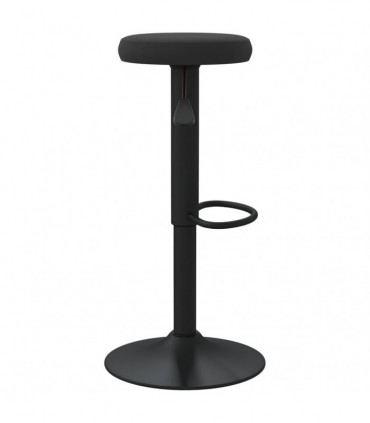 vidaXL Bar Stools 2 pcs Black Velvet