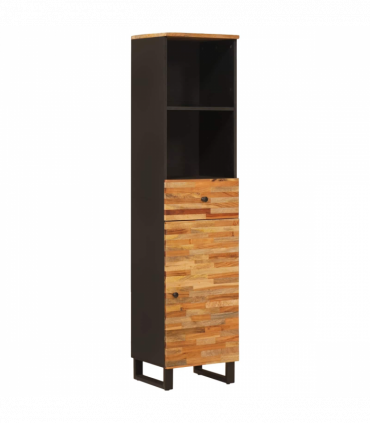 vidaXL Bathroom Sets with Drawer with Shelf Natural Solid Mango Wood