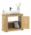 vidaXL Bathroom Sink Cabinet Corona 73x33x60 cm Solid Wood Pine