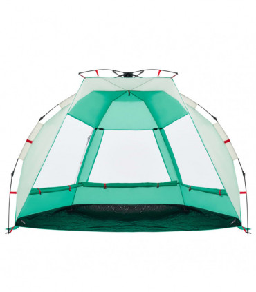 vidaXL Beach Tent 2-Person Sea Green Quick Release Waterproof