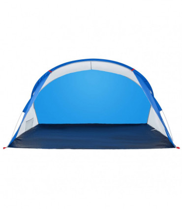vidaXL Beach Tent Azure Blue Pop-up Waterproof