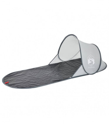 vidaXL Beach Tent Grey Pop-up Waterproof