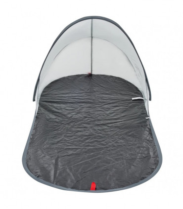 vidaXL Beach Tent Grey Pop-up Waterproof
