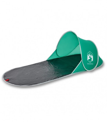 vidaXL Beach Tent Sea Green Pop-up Waterproof