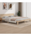 vidaXL Bed Frame Solid Wood 180x200 cm Super King Size