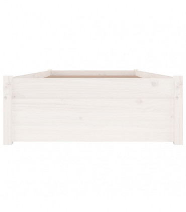 vidaXL Bed Frame with Drawers White 75x190 cm Small Single