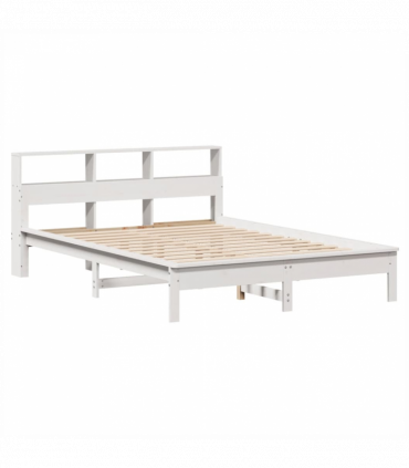 vidaXL Bed Frame without Mattress White 160x200 cm Solid Wood Pine