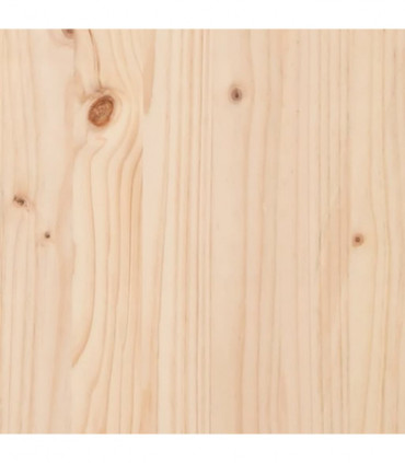 vidaXL Bed Headboard 105.5x4x100 cm Solid Pine Wood