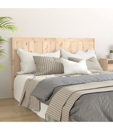 vidaXL Bed Headboard 145.5x4x100 cm Solid Pine Wood