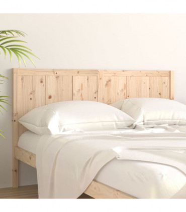vidaXL Bed Headboard 145.5x4x100 cm Solid Pine Wood