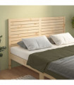 vidaXL Bed Headboard 146x4x100 cm Solid Wood Pine