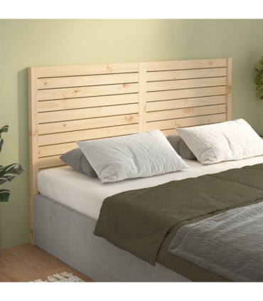 vidaXL Bed Headboard 166x4x100 cm Solid Wood Pine