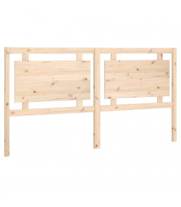 vidaXL Bed Headboard 185.5x4x100 cm Solid Pine Wood