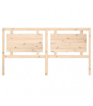 vidaXL Bed Headboard 185.5x4x100 cm Solid Pine Wood