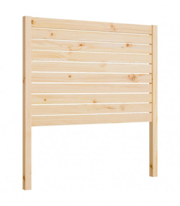 vidaXL Bed Headboard 81x4x100 cm Solid Wood Pine