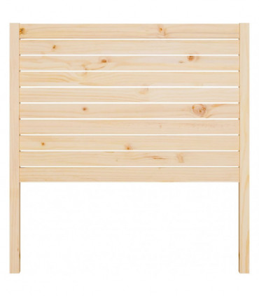 vidaXL Bed Headboard 81x4x100 cm Solid Wood Pine