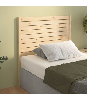 vidaXL Bed Headboard 81x4x100 cm Solid Wood Pine