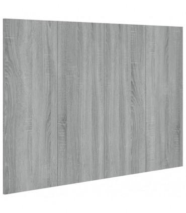 vidaXL Bed Headboard Grey Sonoma 120x1.5x80 cm Engineered Wood