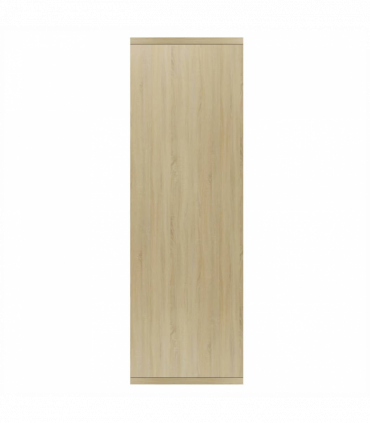 vidaXL Book Cabinet/Sideboard Sonoma Oak 50x25x80 cm Engineered Wood