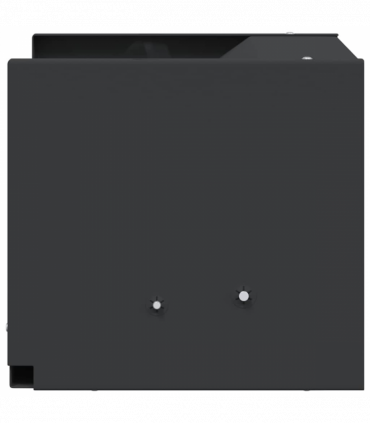 vidaXL Bullet Trap Box Black 29 x 22 x 20 cm Steel