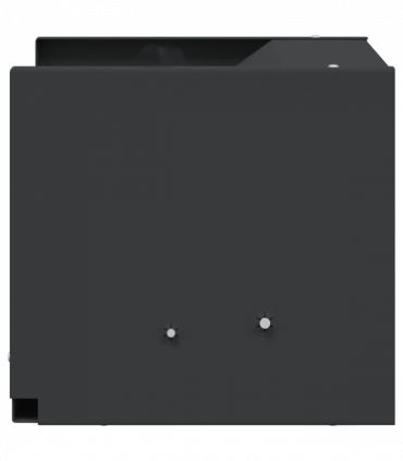 vidaXL Bullet Trap Box Black 29 x 22 x 20 cm Steel