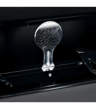 vidaXL Bullet Trap Box Black 29 x 22 x 20 cm Steel