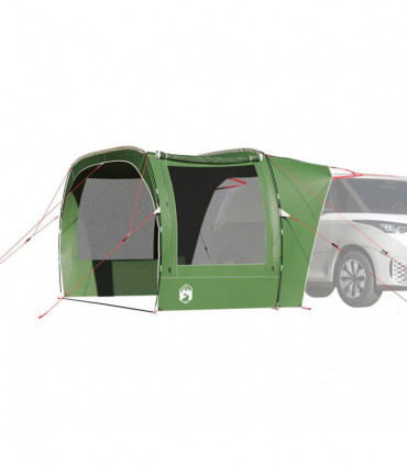 vidaXL Car Tent Green Waterproof