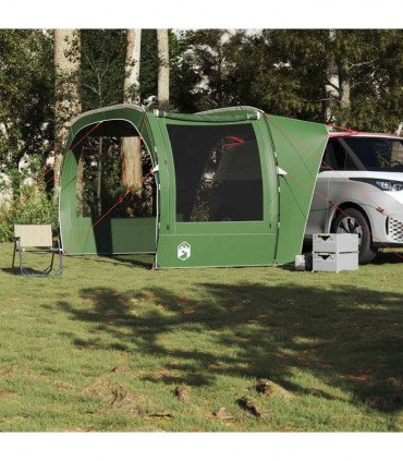 vidaXL Car Tent Green Waterproof