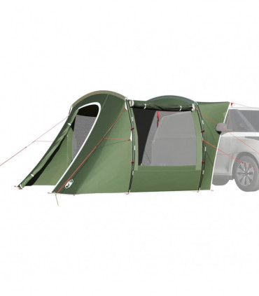 vidaXL Car Tent Green Waterproof