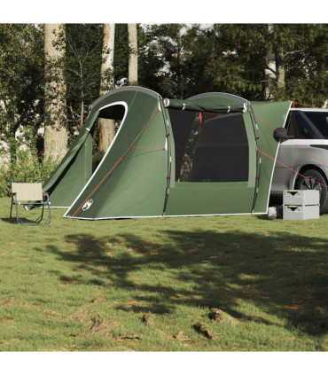 vidaXL Car Tent Green Waterproof