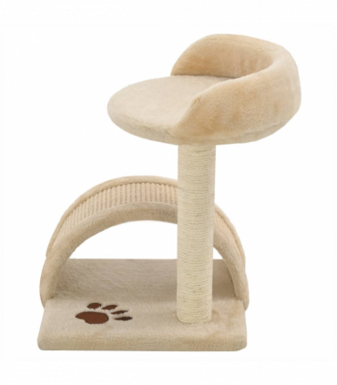 vidaXL Cat Tree with Sisal Scratching Post 40 cm Beige and Brown
