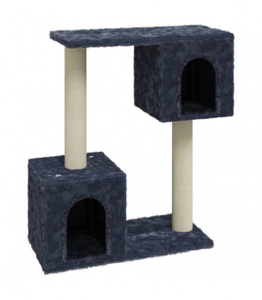 vidaXL Cat Tree with Sisal Scratching Posts Dark Grey 60 cm