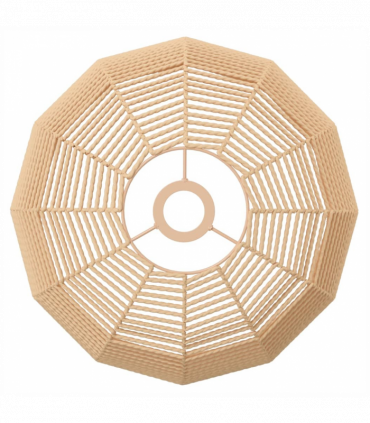 vidaXL Ceiling Lamp Shade Ø36x26 cm Iron and Paper