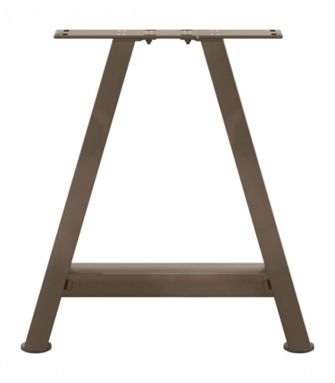 vidaXL Coffee Table Legs A-Shaped 2 pcs 38x(42-43) cm Steel