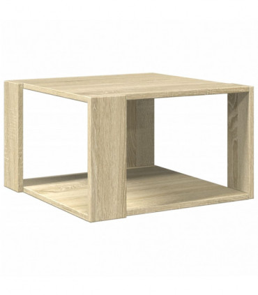 vidaXL Coffee Table Sonoma Oak 51.5x51.5x30 cm Engineered Wood