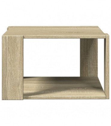 vidaXL Coffee Table Sonoma Oak 51.5x51.5x30 cm Engineered Wood