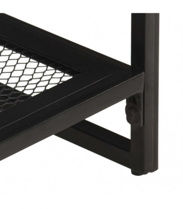 vidaXL Console Table 110x35x75 cm Solid Acacia Wood