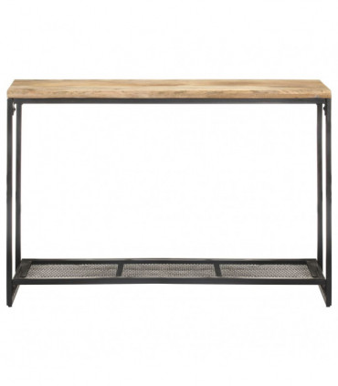 vidaXL Console Table 110x35x75 cm Solid Mango Wood