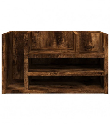 vidaXL Desk Organiser Smoked Oak 44.5x24x25 cm Engineered wood