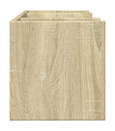 vidaXL Desk Organiser Sonoma Oak 44.5x24x25 cm Engineered wood