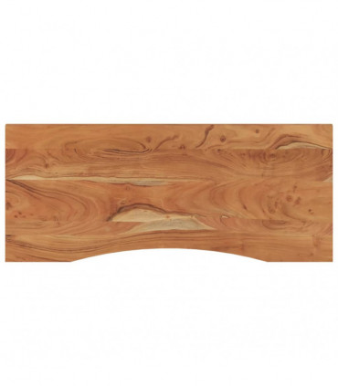 vidaXL Desk Top 110x50x2.5 cm Rectangular Solid Wood Acacia