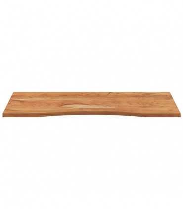 vidaXL Desk Top 110x50x2.5 cm Rectangular Solid Wood Acacia