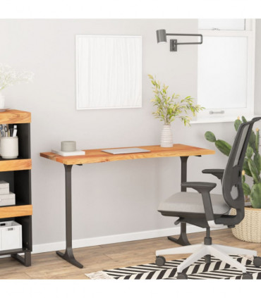 vidaXL Desk Top 120x60x2.5 cm Rectangular Solid Wood Acacia